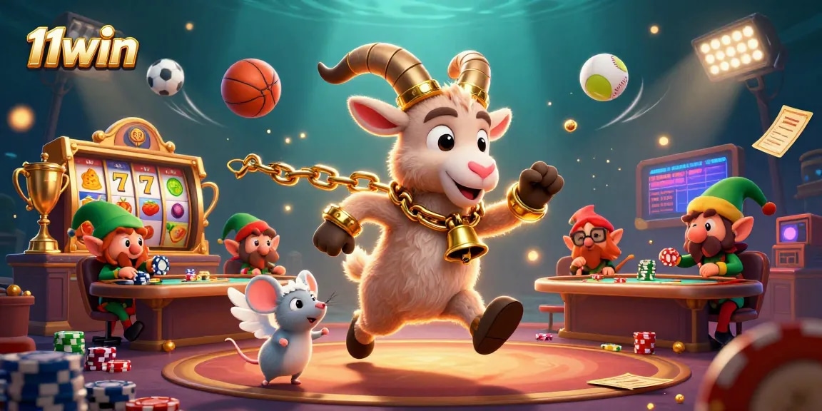 Engage in exciting gameplay at 11win, featuring festive casino chaos with Krampus and elf gremlins.