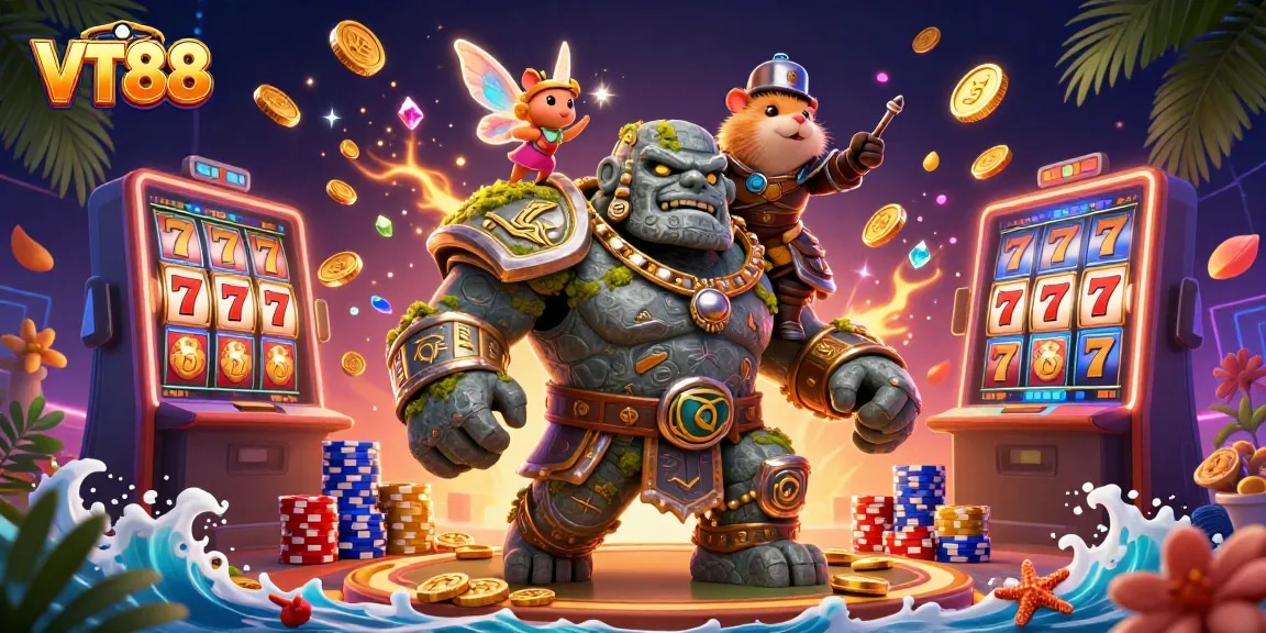 Engage with thrilling slots and vibrant gameplay at VT88’s online casino.