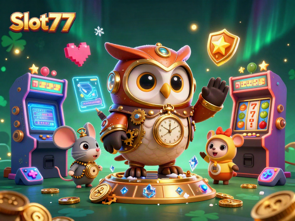 Menggali keseruan Slot777 dengan mesin slot bertema ceria dan karakter imajinatif yang penuh aksi.