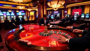 Experience the thrill of gambling at PG88's luxurious casino with vibrant tables and elite gaming.
