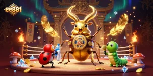Engage in thrilling bets with ee881's vibrant circus of gambling pleasures featuring unique characters.